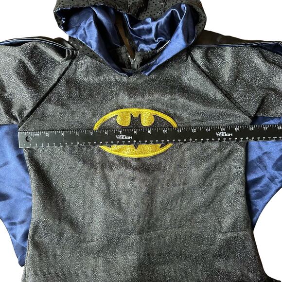 Rubie's Bat Girl Hoodie Costume w attached hood/Cap girls size Small/medium - Picture 3 of 5